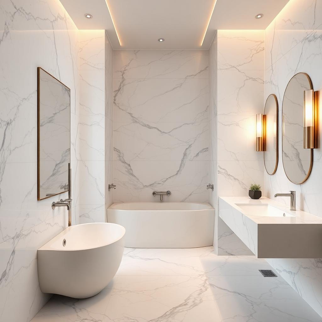 Revêtement de salle de bain